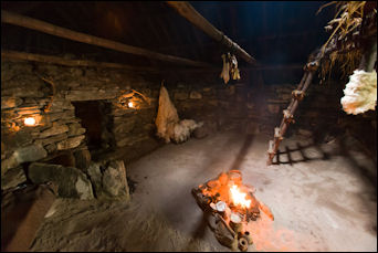 Iron Age Bosta village replica