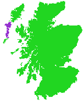 Western Isles map