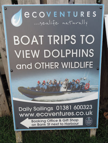 Eco Ventures boat trips Cromarty