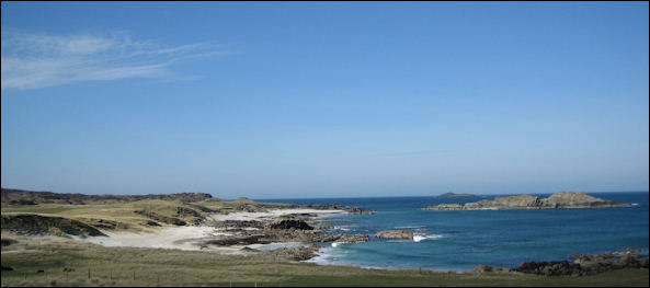 Beach at the North end of Iona